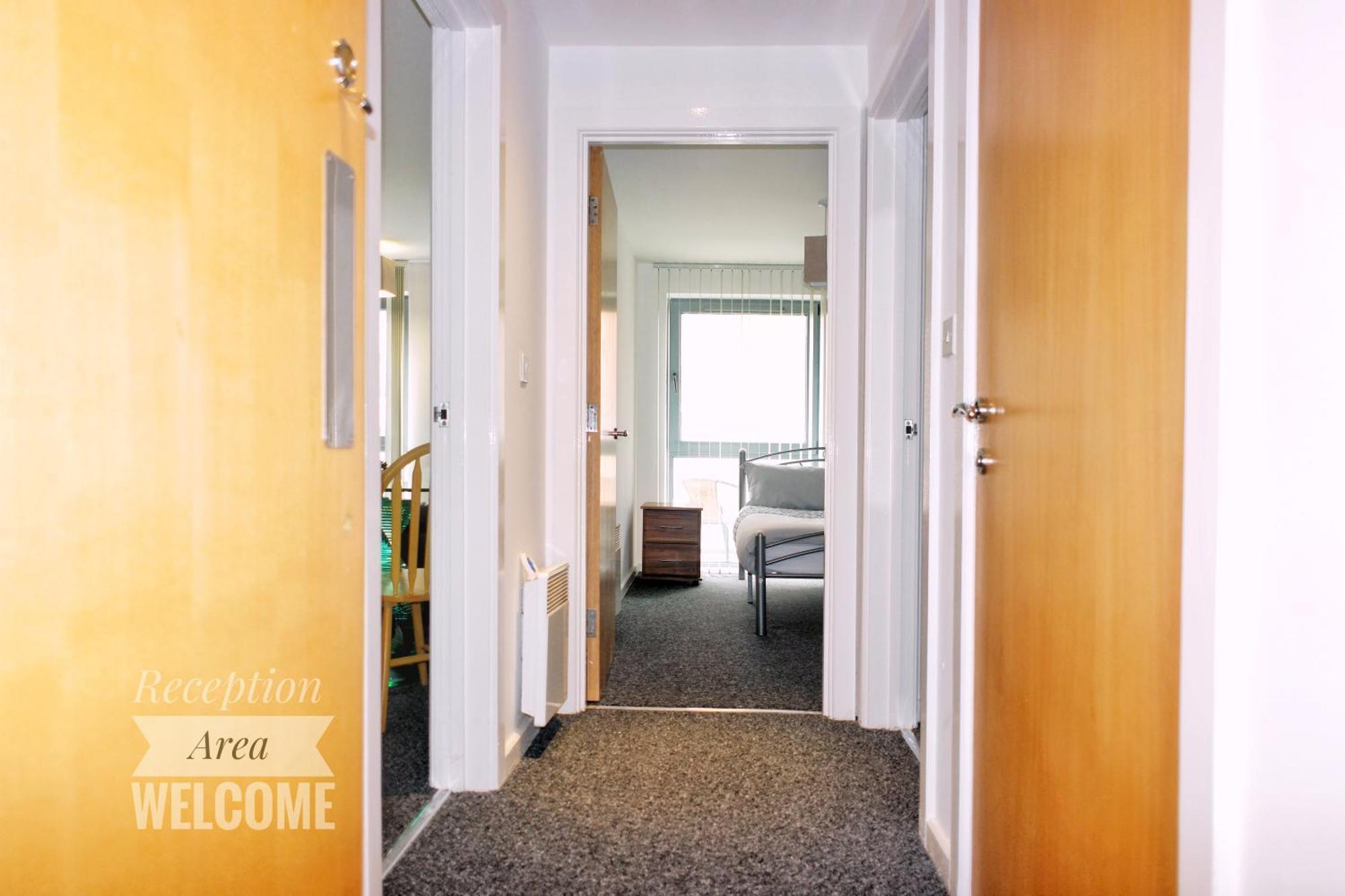 2 Bed Ensuite With Balcony And Free Onsite Secure Parking Manchester Exteriör bild