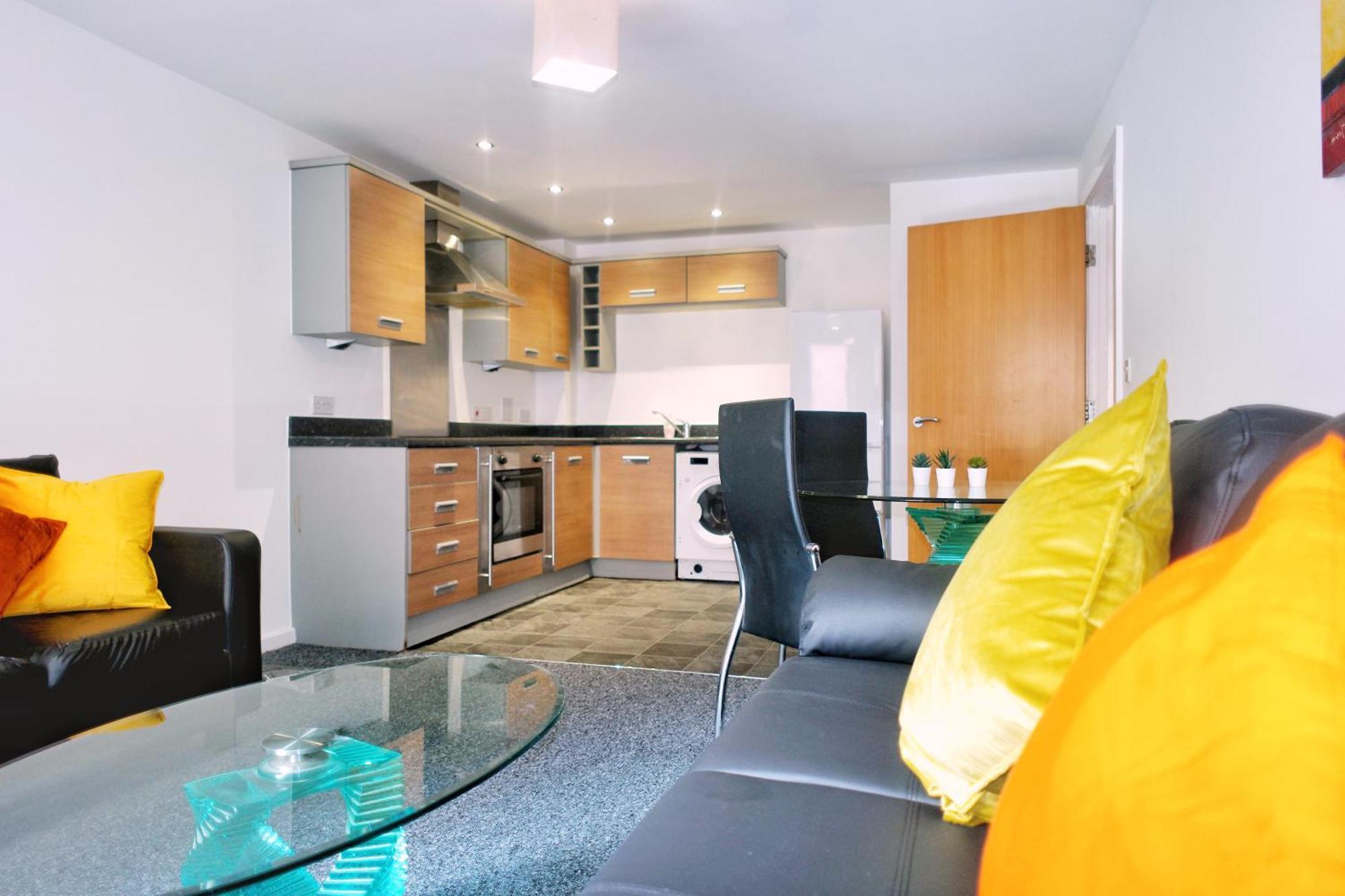 2 Bed Ensuite With Balcony And Free Onsite Secure Parking Manchester Exteriör bild